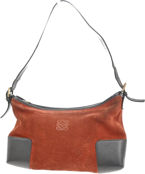Loewe Loewe Anagram Shoulder Bag Suede