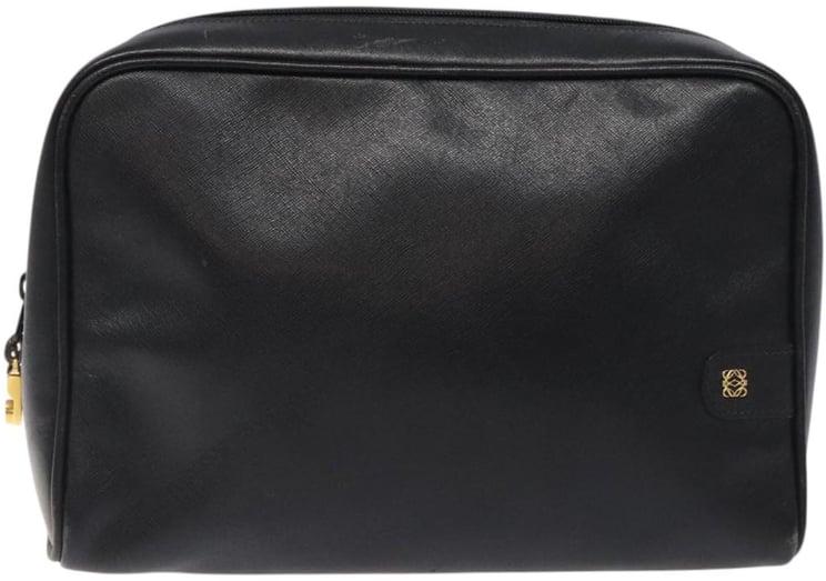 Loewe Loewe Anagram Clutch Bag Leather