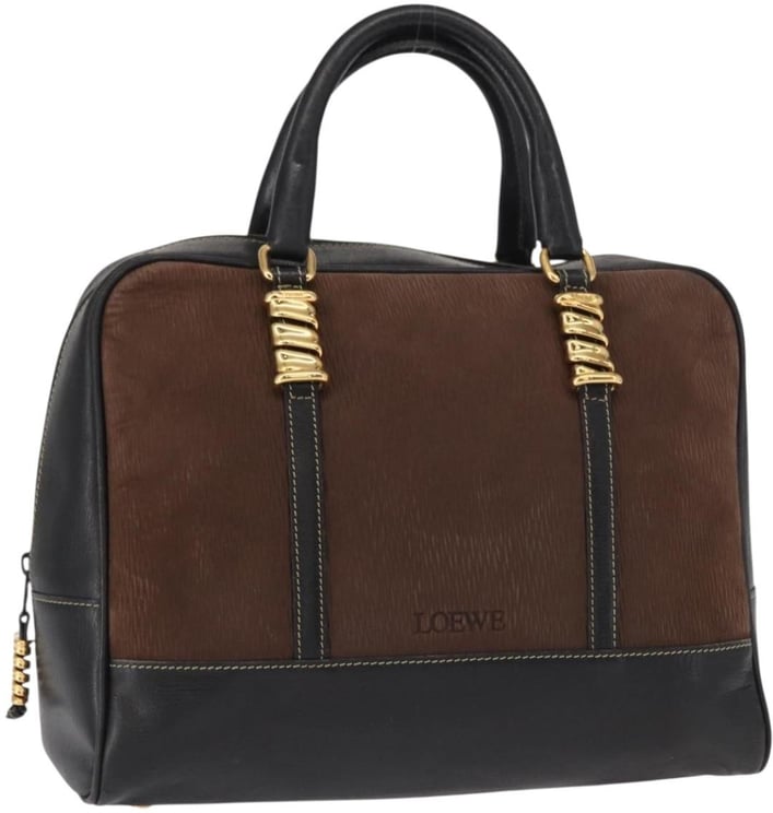 Loewe Loewe Velazquez Tote bag suede and leather