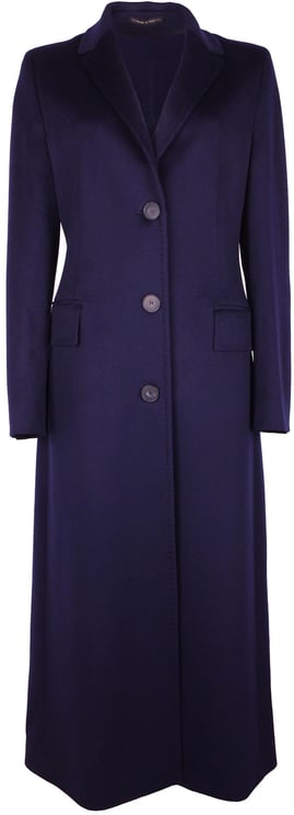 Loro Piana Loro Piana Fabric Coats Blue Woman