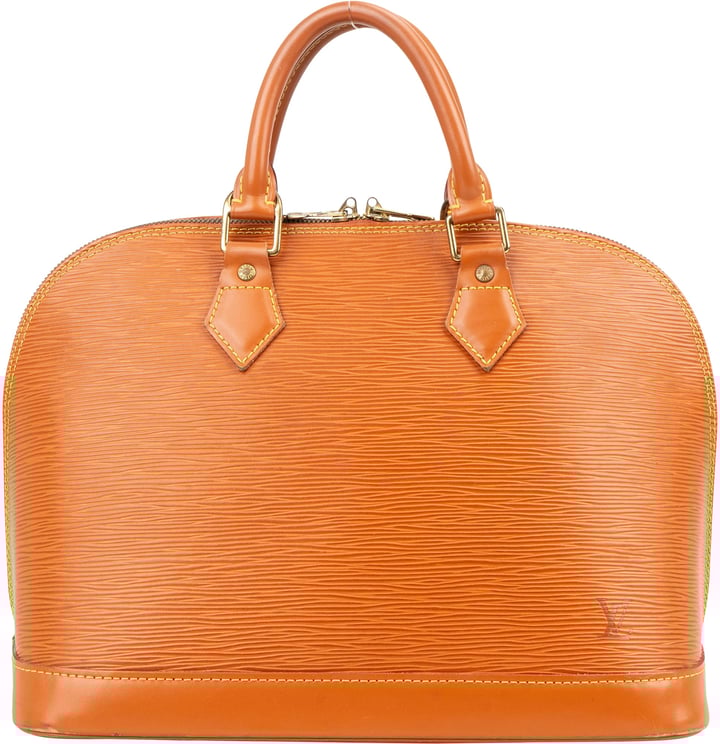 Louis Vuitton Louis Vuitton Brown Epi Leather Alma PM Handbag