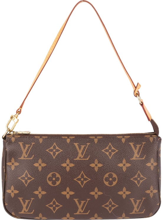 Louis Vuitton Louis Vuitton Monogram Canvas Pochette NM Accessoires Shoulder Bag