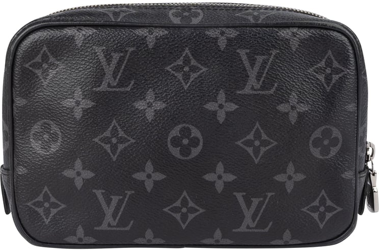 Louis Vuitton Louis Vuitton Canvas Monogram Eclipse Poche Toilette PM Clutch
