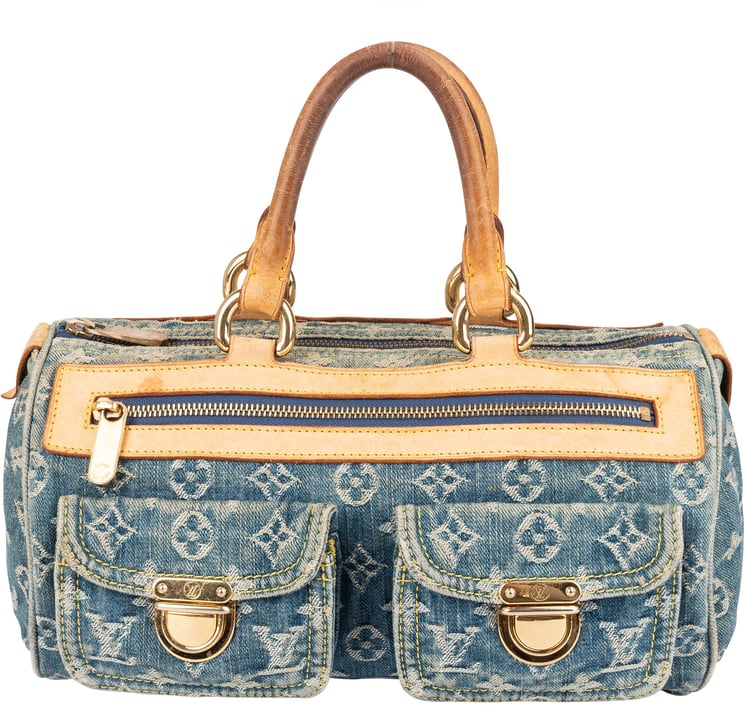 Louis Vuitton Louis Vuitton Monogram Denim Neo Speedy 30 Handbag