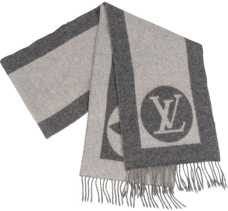 Louis Vuitton Louis Vuitton Wool Monogram Cardiff Schal Scarf