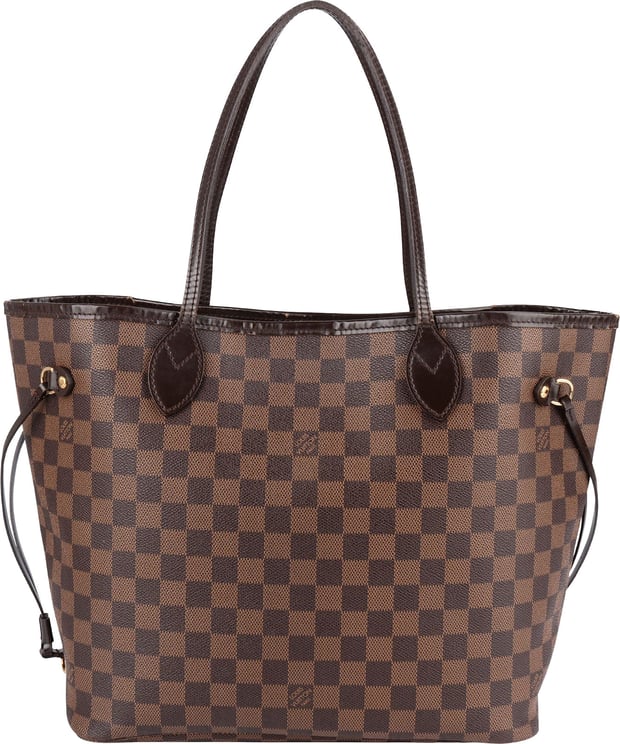 Louis Vuitton Louis Vuitton Monogram Damier Ebene Canvas Neverfull MM Shoulder Bag