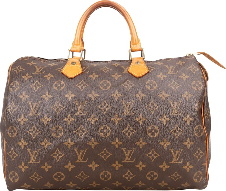 Louis Vuitton Louis Vuitton Monogram Canvas Speedy 35 Handbag