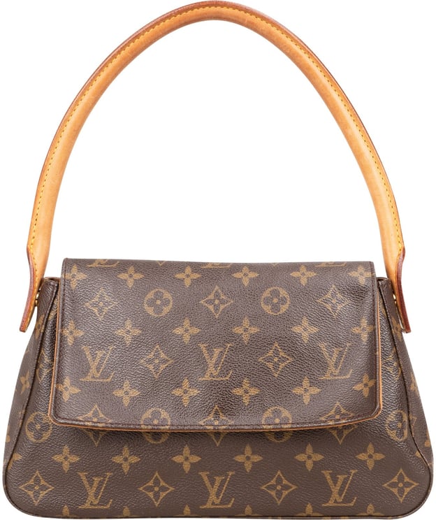 Louis Vuitton Louis Vuitton Canvas Monogram Mini Looping Shoulder Bag