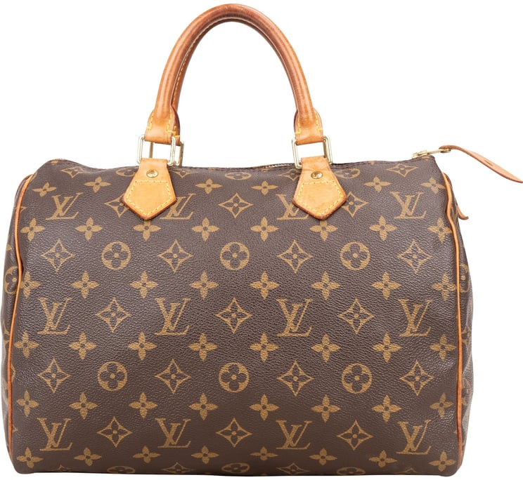 Louis Vuitton Louis Vuitton Monogram Canvas Speedy 30 Handbag