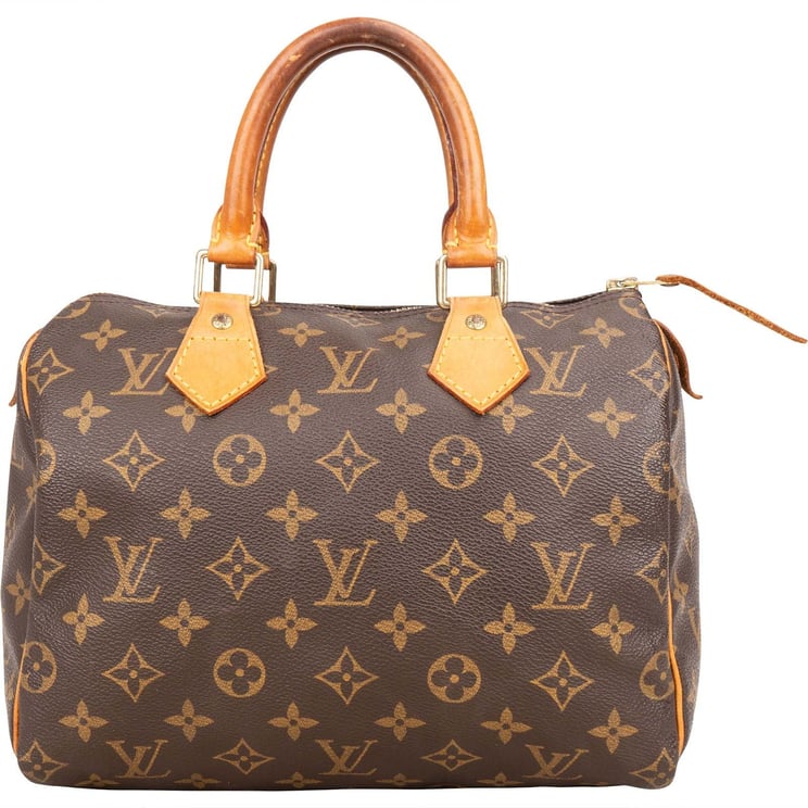 Louis Vuitton Louis Vuitton Monogram Canvas Speedy 25 Handbag