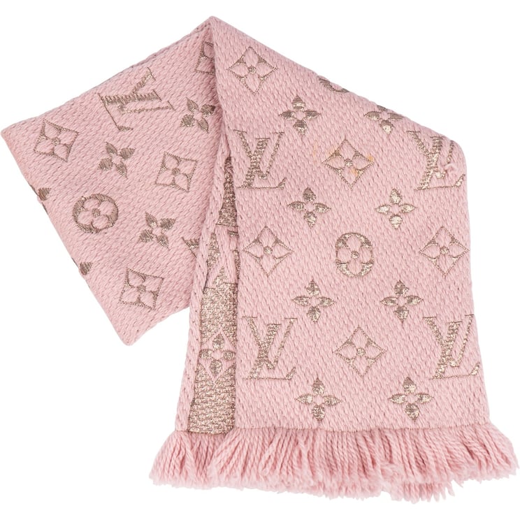 Louis Vuitton Louis Vuitton Wool Monogram Logomania Shine Schal Scarf