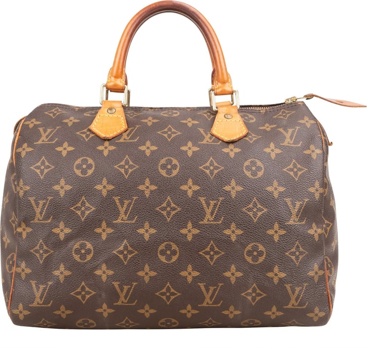 Louis Vuitton Louis Vuitton Monogram Canvas Speedy 30 Handbag