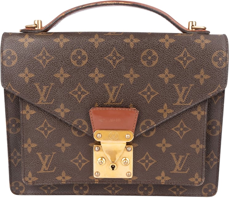 Louis Vuitton Louis Vuitton Monogram Canvas Monceau Handbag