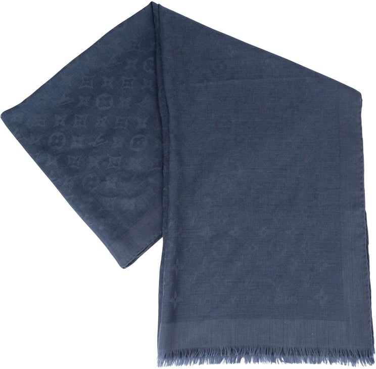 Louis Vuitton Louis Vuitton Silk Monogram Schal Scarf