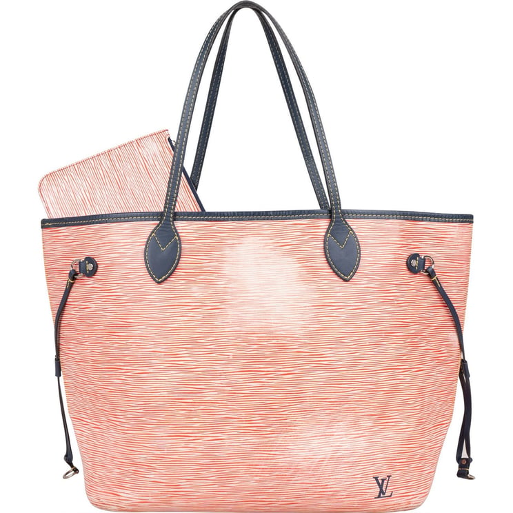 Louis Vuitton Louis Vuitton Epi Leather Neverfull MM Shoulder Bag