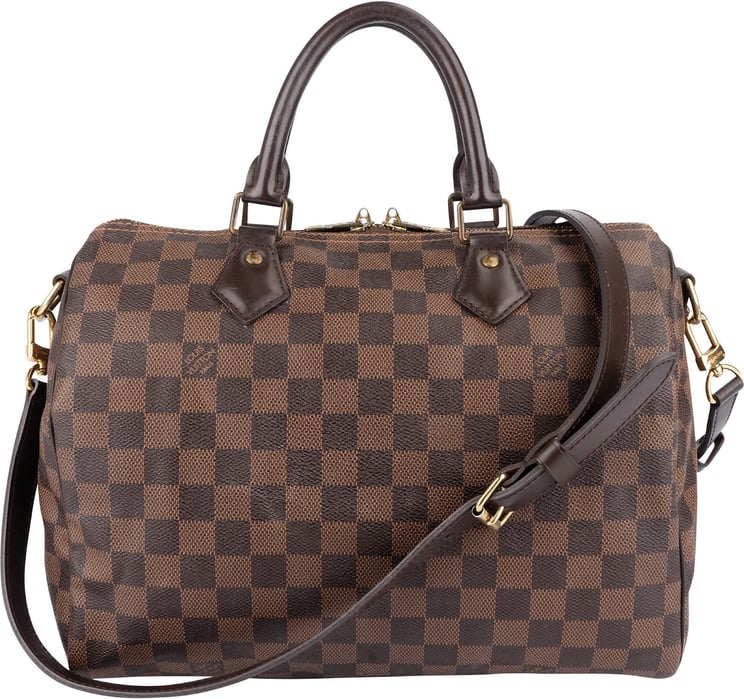 Louis Vuitton Louis Vuitton Monogram Damier Ebene Speedy 30 Bandoulière Handbag