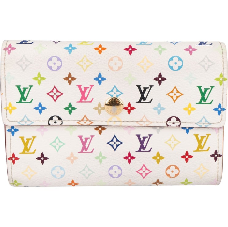 Louis Vuitton Louis Vuitton Monogram Murakami Multicolor Alexandra Wallet