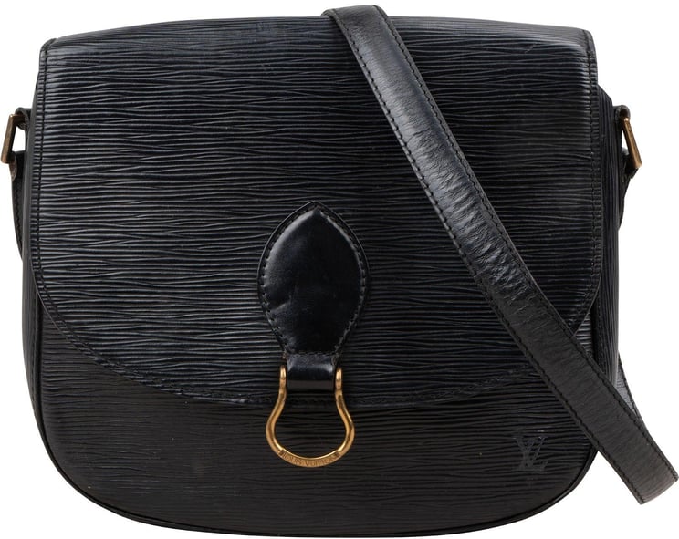 Louis Vuitton Louis Vuitton Noir Epi Leather Saint Cloud GM Crossbody Bag