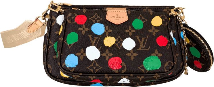 Louis Vuitton Louis Vuitton x Yayoi Kusama Multi Pochette Accessoires Monogram Multicolor
