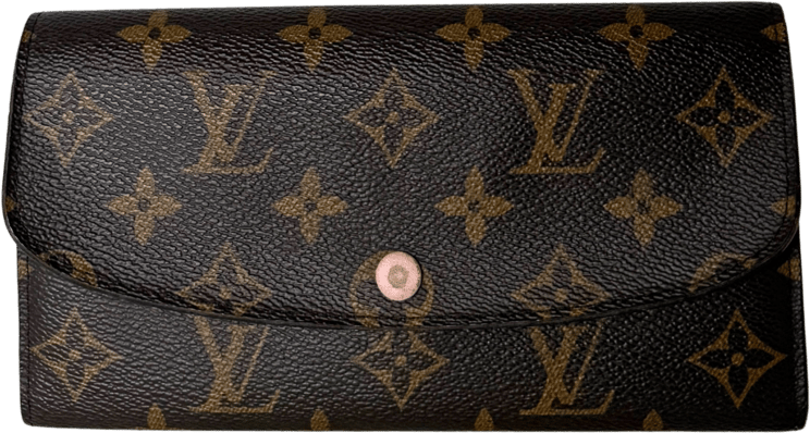 Louis Vuitton Louis Vuitton Emilie Geldbörse Monogram Canvas Braun / gut