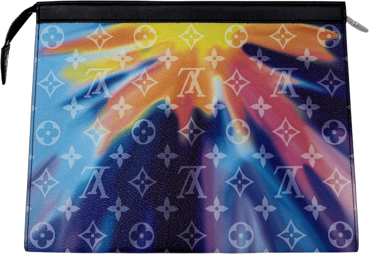 Louis Vuitton Louis Vuitton Pochette Voyage MM Monogram Sunset Multicolor / mint condition