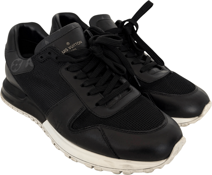 Louis Vuitton Louis Vuitton Run Away Sneaker Größe 38,5 Schwarz Fullset / sehr gut