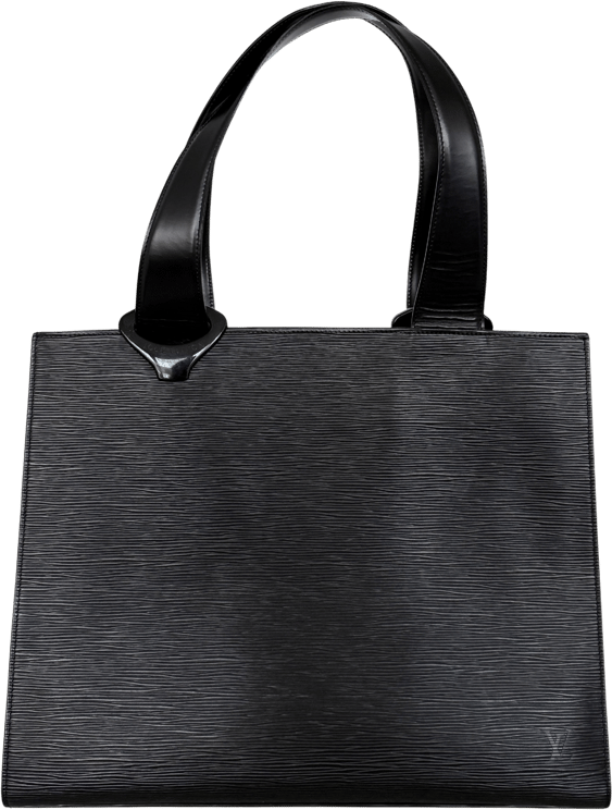 Louis Vuitton Louis Vuitton Gemeaux Tote Bag Epi Leder Schwarz / sehr gut