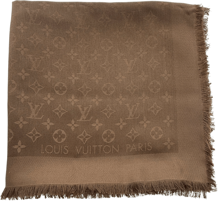 Louis Vuitton Louis Vuitton Monogram Classic Tuch Braun / sehr gut