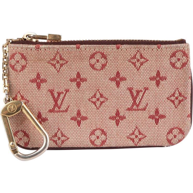 Louis Vuitton Louis Vuitton Monogram Mini Lin Key Pouch Pochette Cles