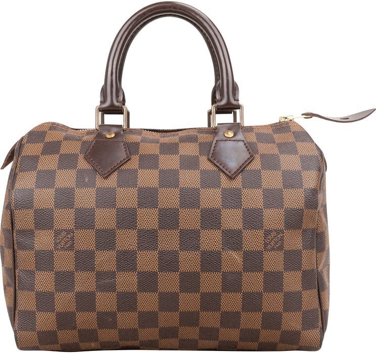 Louis Vuitton Louis Vuitton Monogram Damier Ebene Speedy 25 Handbag
