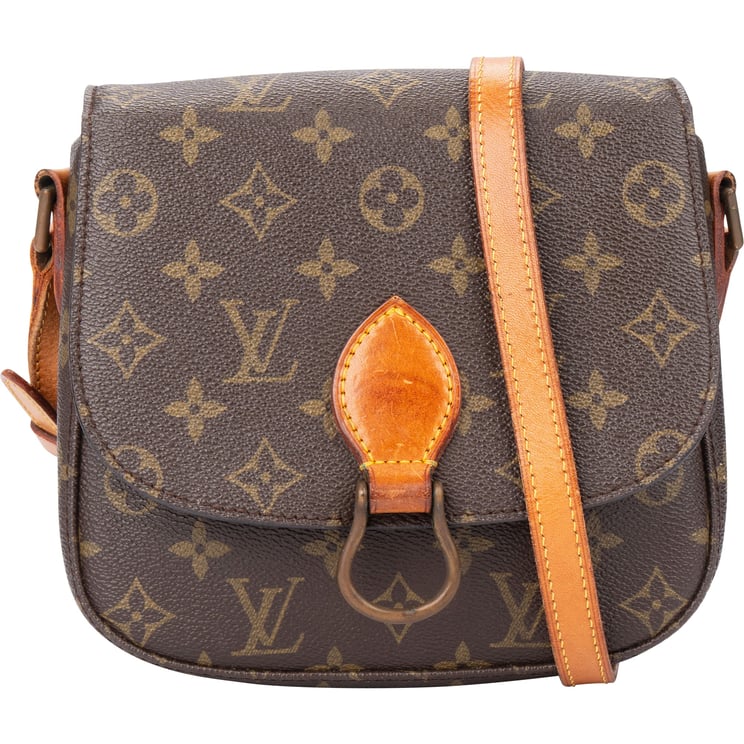 Louis Vuitton Louis Vuitton Canvas Monogram Saint Cloud MM Crossbody Bag