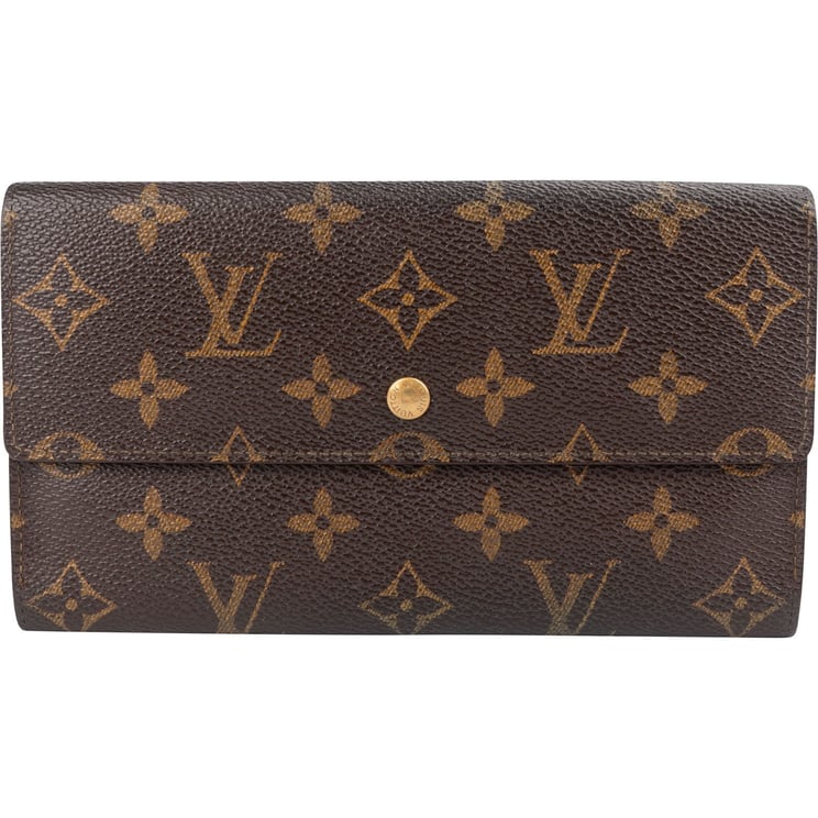 Louis Vuitton Louis Vuitton Monogram Canvas Sarah Wallet