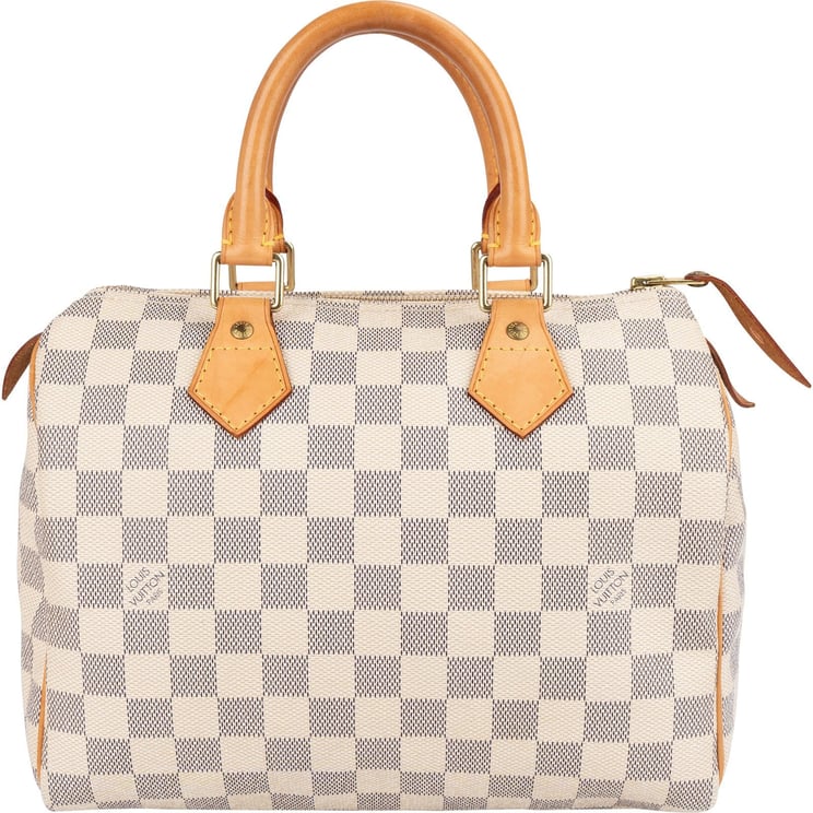 Louis Vuitton Louis Vuitton Monogram Damier Azur Canvas Speedy 25 Handbag