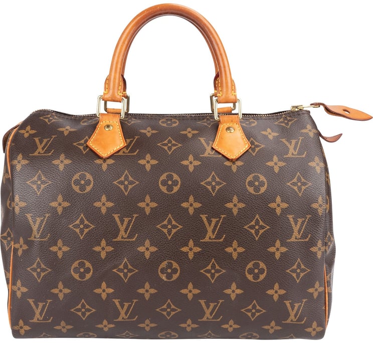Louis Vuitton Louis Vuitton Monogram Canvas Speedy 30 Handbag