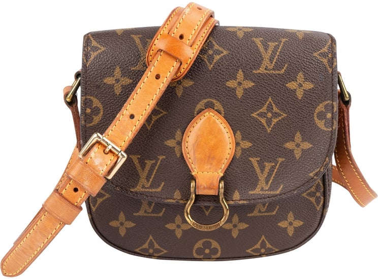 Louis Vuitton Louis Vuitton Canvas Monogram Saint Cloud PM Crossbody Bag