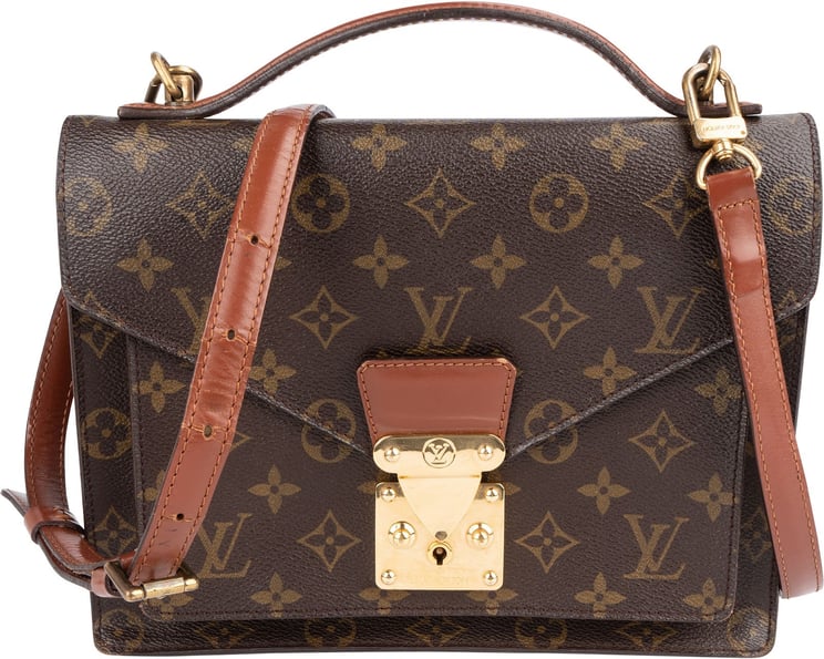 Louis Vuitton Louis Vuitton Monogram Canvas Monceau Handbag