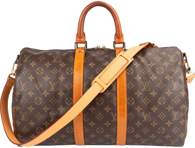 Louis Vuitton Louis Vuitton Monogram Canvas Keepall 45 Bandoulière Travel Bag