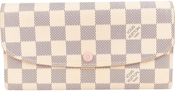 Louis Vuitton Louis Vuitton Monogram Damier Azur Emilie Sarah Wallet
