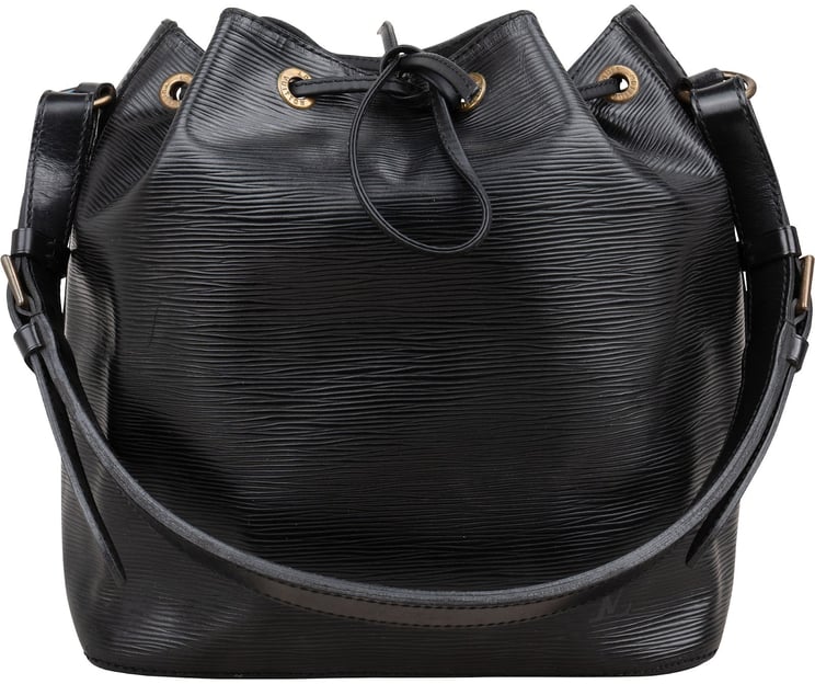 Louis Vuitton Louis Vuitton Noir Epi Leather Sac Noé Petit Shoulder Bag
