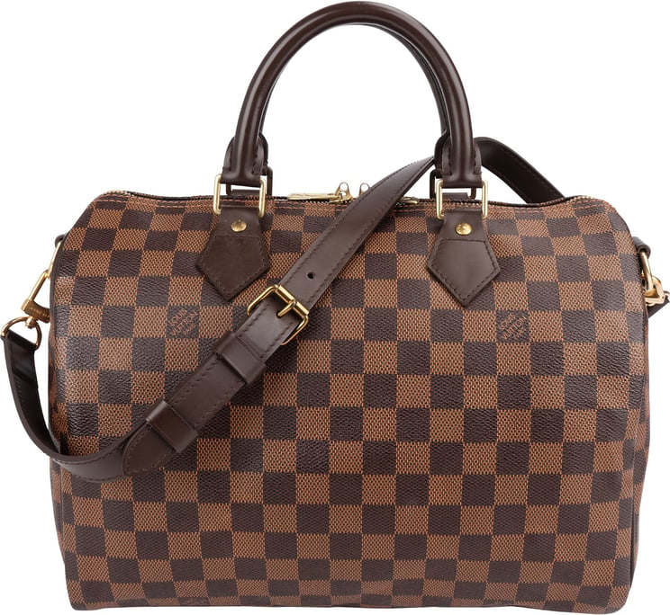 Louis Vuitton Louis Vuitton Monogram Damier Ebene Speedy 30 Bandoulière Handbag