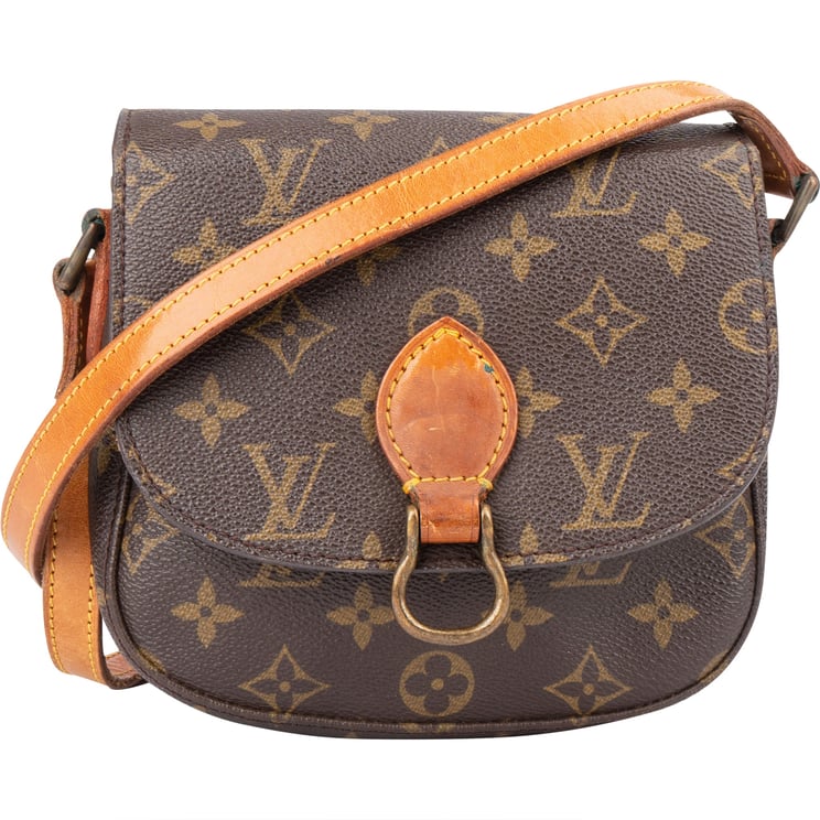 Louis Vuitton Louis Vuitton Canvas Monogram Saint Cloud PM Crossbody Bag