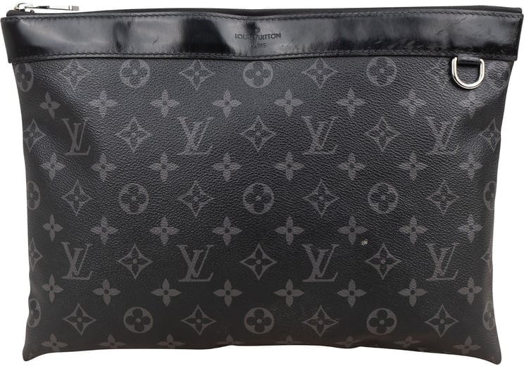 Louis Vuitton Louis Vuitton Monogram Canvas Eclipse Pochette Voyage MM Clutch