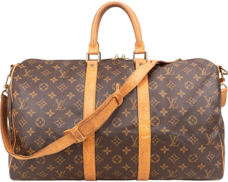 Louis Vuitton Louis Vuitton Monogram Canvas Keepall 45 Bandoulière Travel Bag
