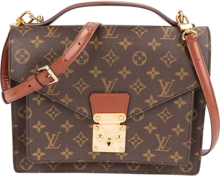 Louis Vuitton Louis Vuitton Monogram Canvas Monceau Handbag