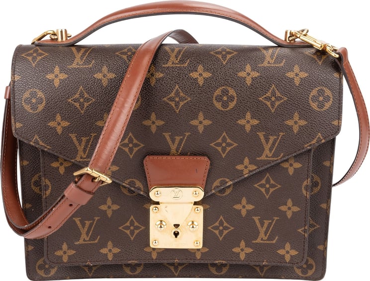 Louis Vuitton Louis Vuitton Monogram Canvas Monceau Handbag