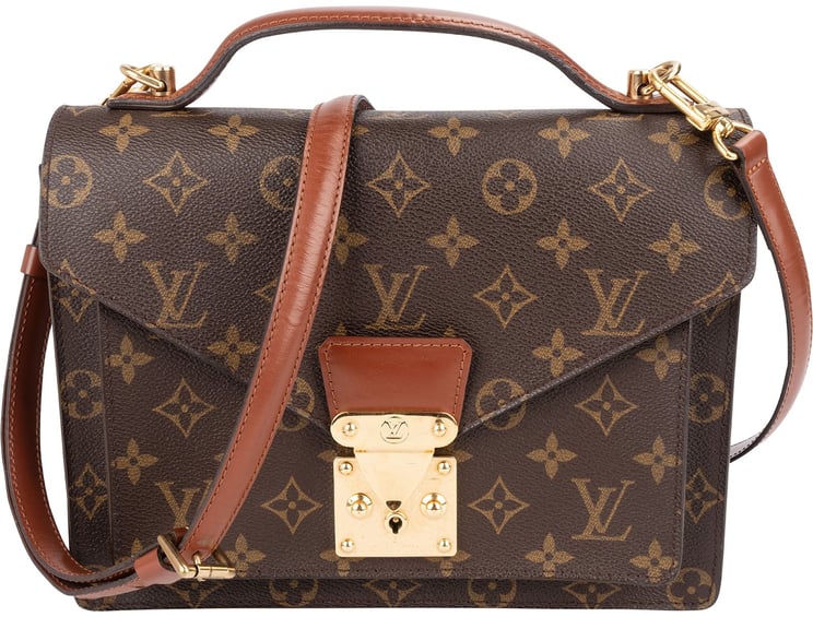 Louis Vuitton Louis Vuitton Monogram Canvas Monceau Handbag