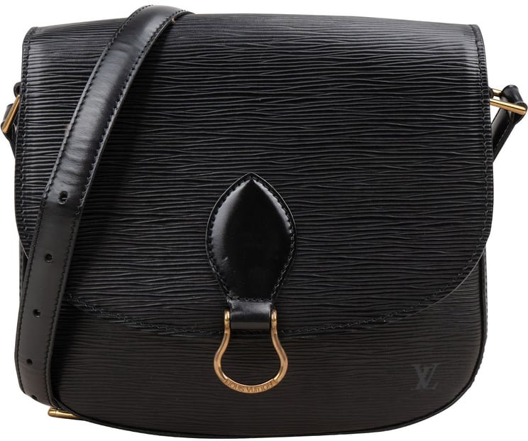 Louis Vuitton Louis Vuitton Noir Epi Leather Saint Cloud GM Crossbody Bag