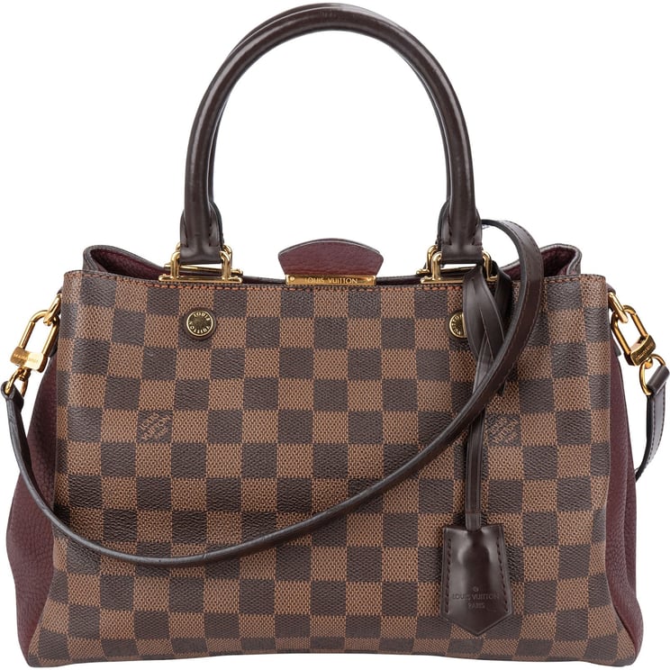 Louis Vuitton Louis Vuitton Monogram Damier Ebene Brittany MM Handbag