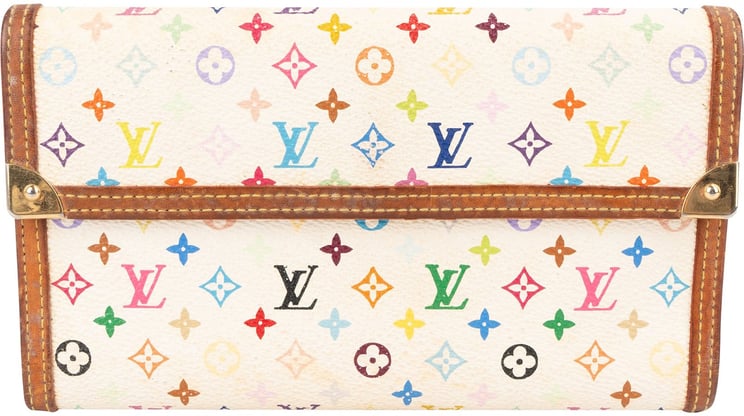 Louis Vuitton Louis Vuitton Murakami Multicolor Porte-Trésor International Wallet