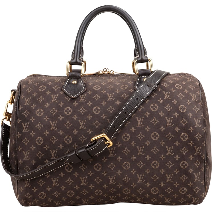 Louis Vuitton Louis Vuitton Monogram Mini Lin Speedy 30 Bandoulière Handbag